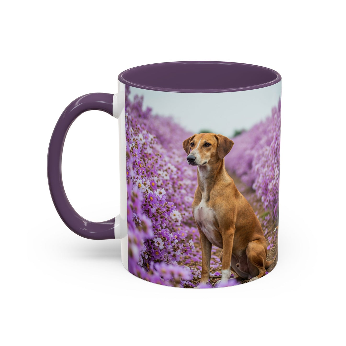 Banjara Hound Accent Coffee Mug - Perfect Gift for Dog Lovers