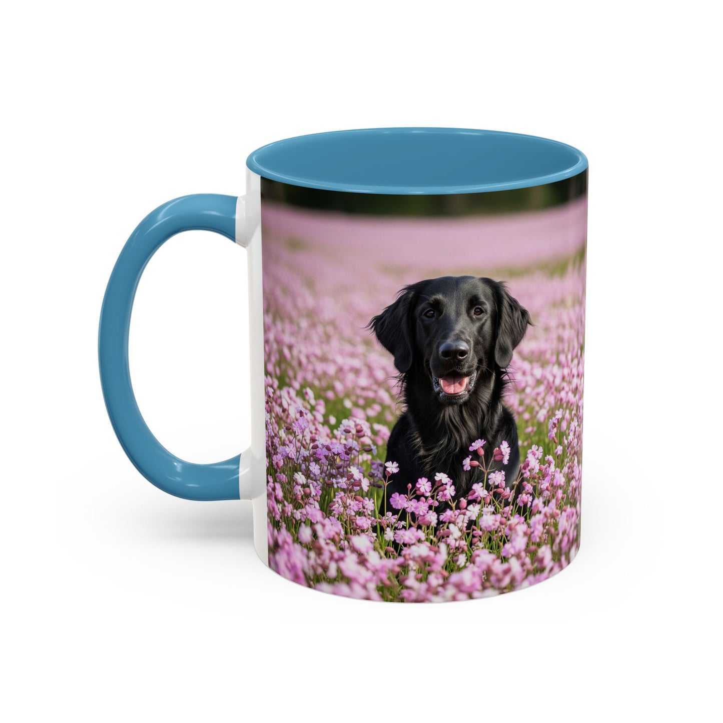 Flat Coated Retriever Accent Coffee Mug - Perfect Gift for Dog Lovers