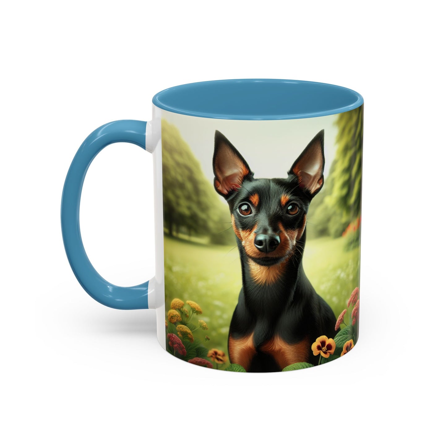Manchester Terrier Accent Coffee Mug - Perfect Gift for Dog Lovers
