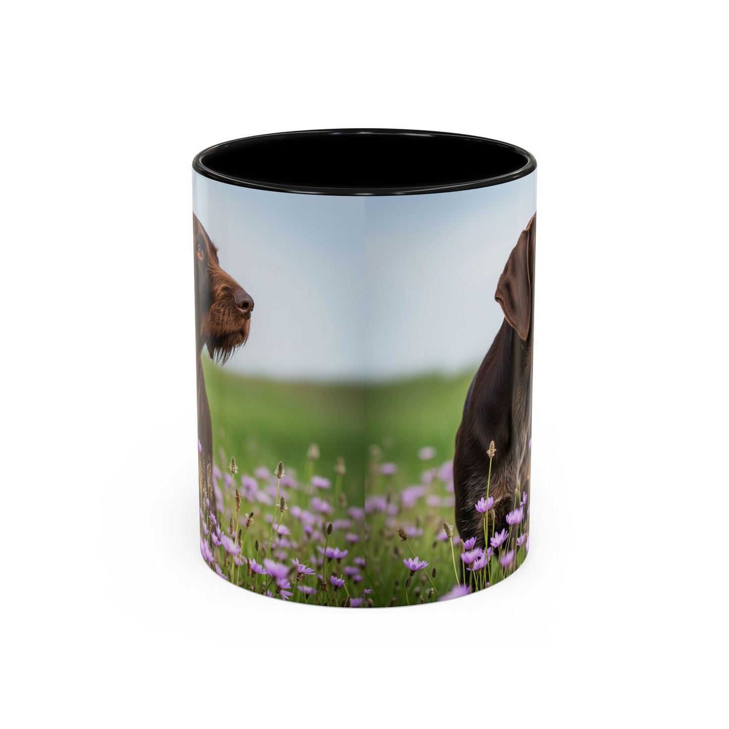 German Wirehaired Pointer Accent Coffee Mug - Perfect Gift for Dog Lovers