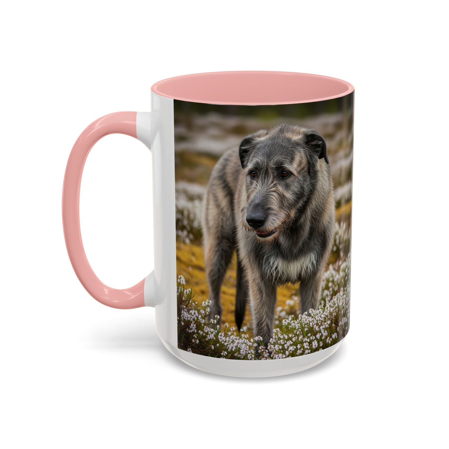 Irish Wolfhound Accent Coffee Mug - Perfect Gift for Dog Lovers