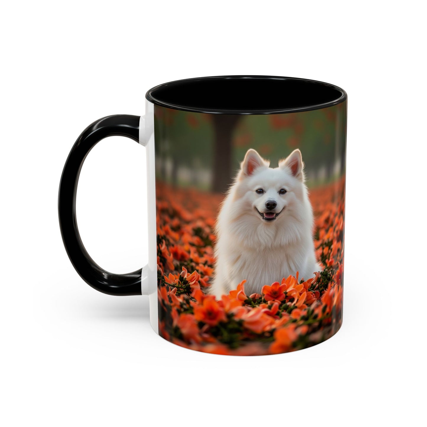 Indian Spitz Accent Coffee Mug - Perfect Gift for Dog Lovers
