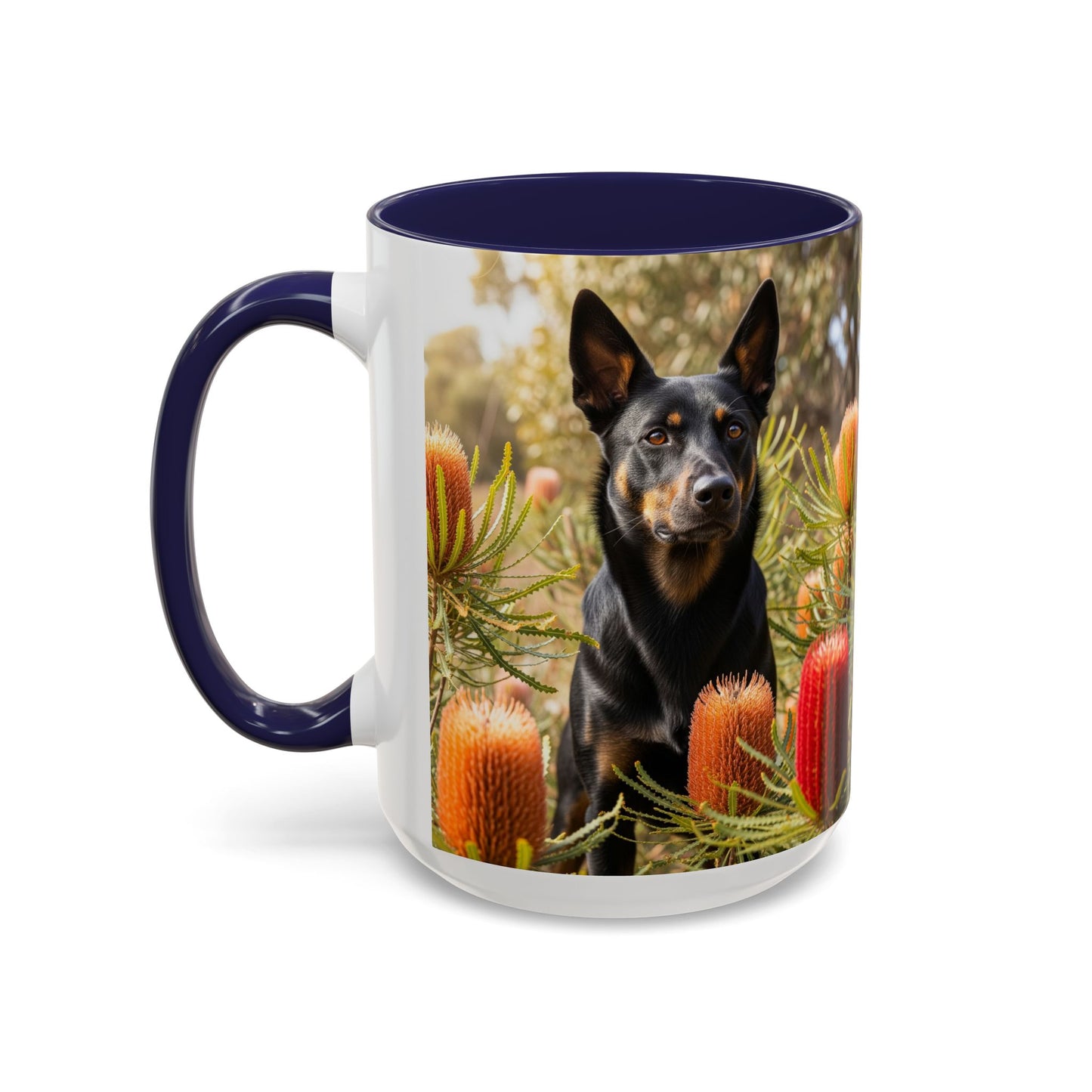 Working Kelpie Accent Coffee Mug - Perfect Gift for Dog Lovers