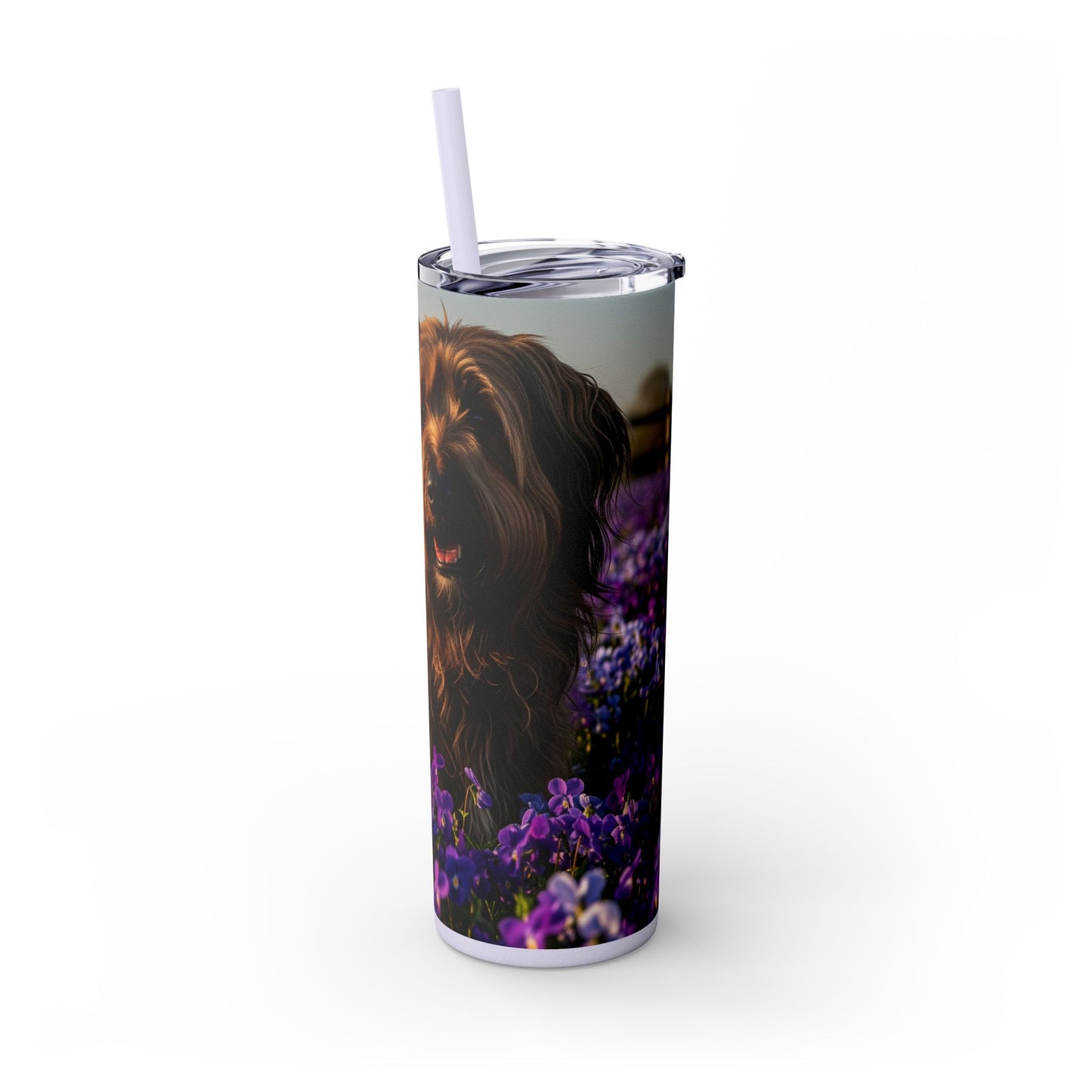 Briard Tumbler with Straw, 20oz