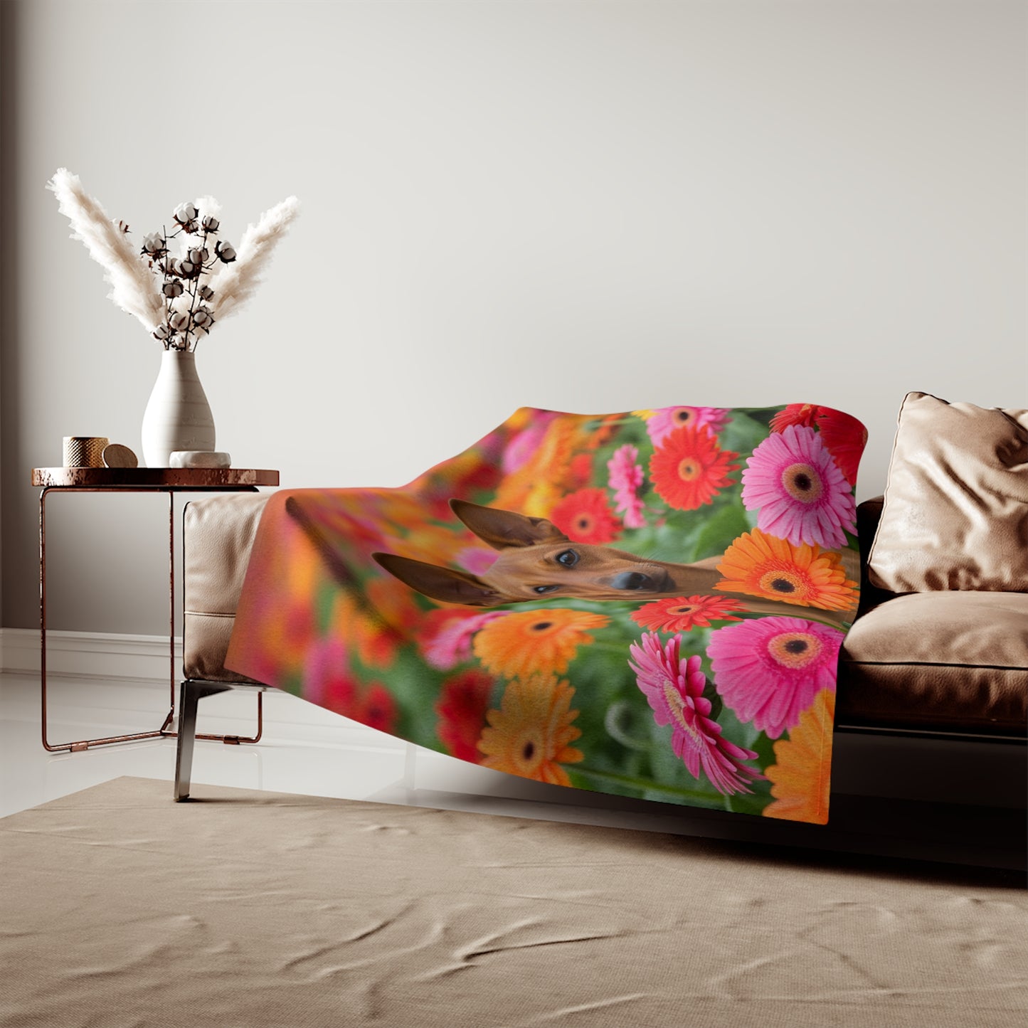 Brazilian Terrier Sweatshirt Blanket