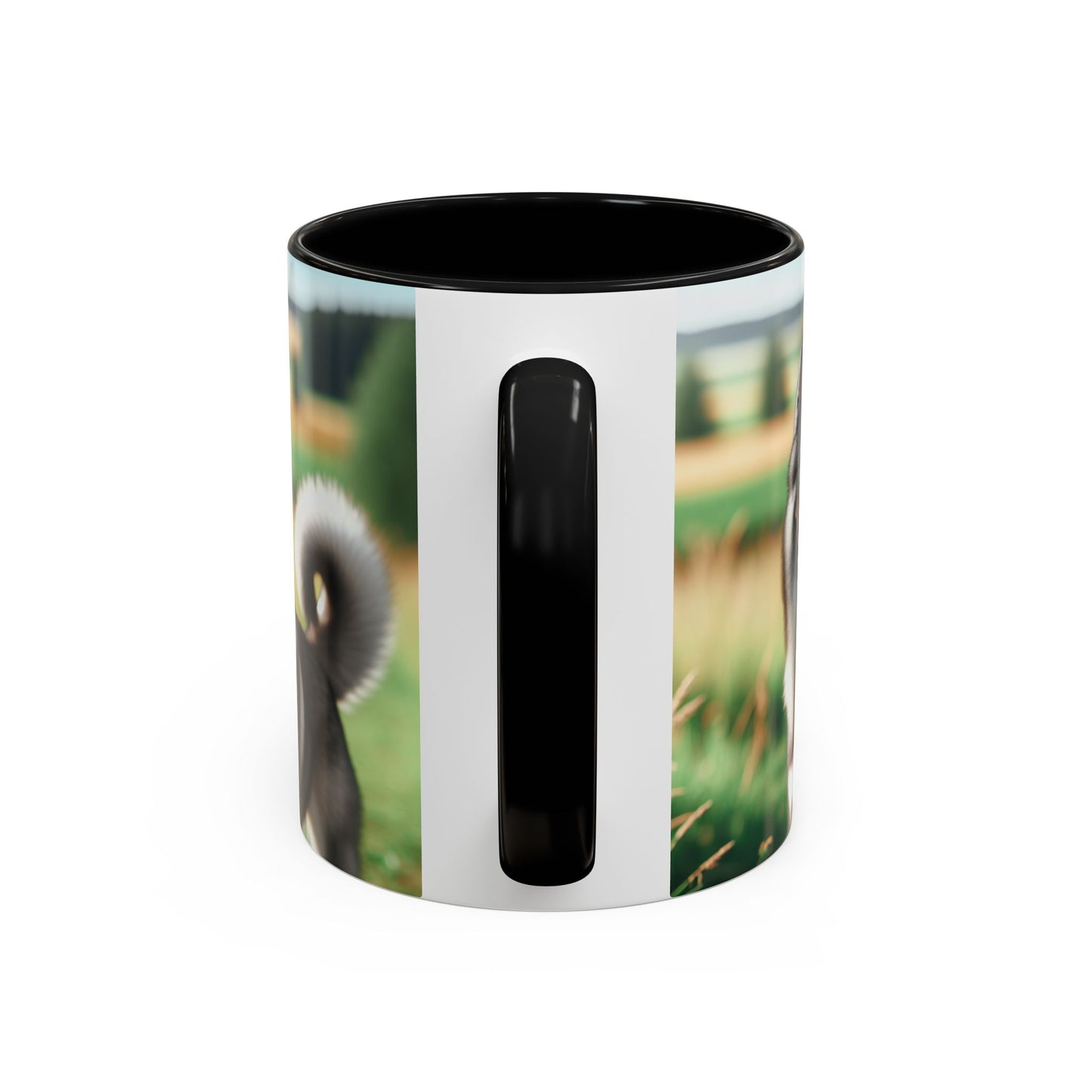 Norwegian Elkhound Accent Coffee Mug - Perfect Gift for Dog Lovers