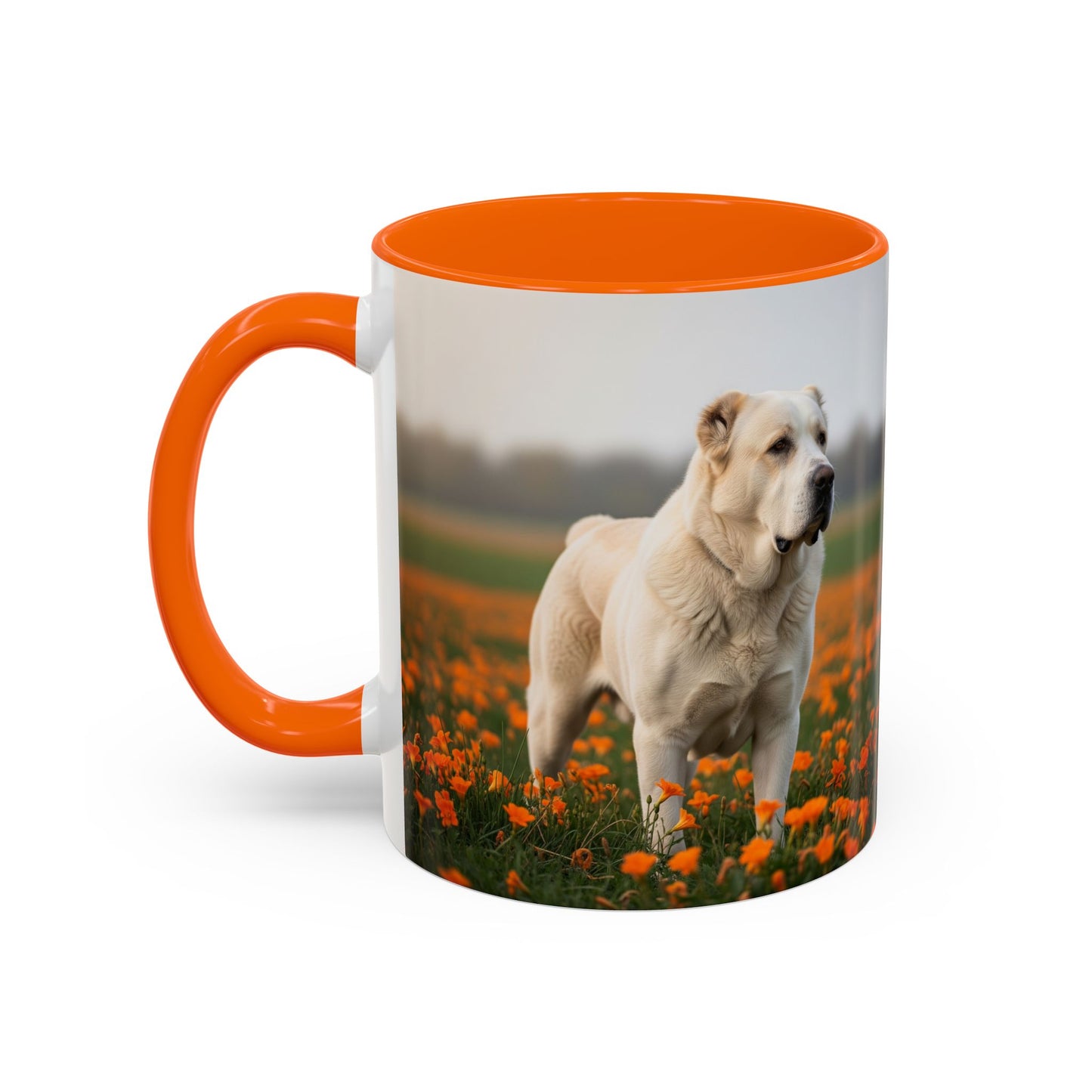 Central Asian Shepherd Dog Accent Coffee Mug - Perfect Gift for Dog Lovers
