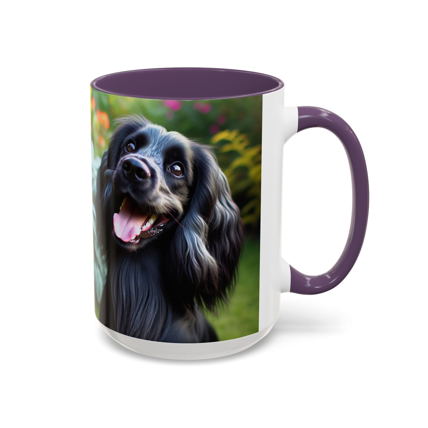 Blue Picardy Spaniel Accent Coffee Mug - Perfect Gift for Dog Lovers
