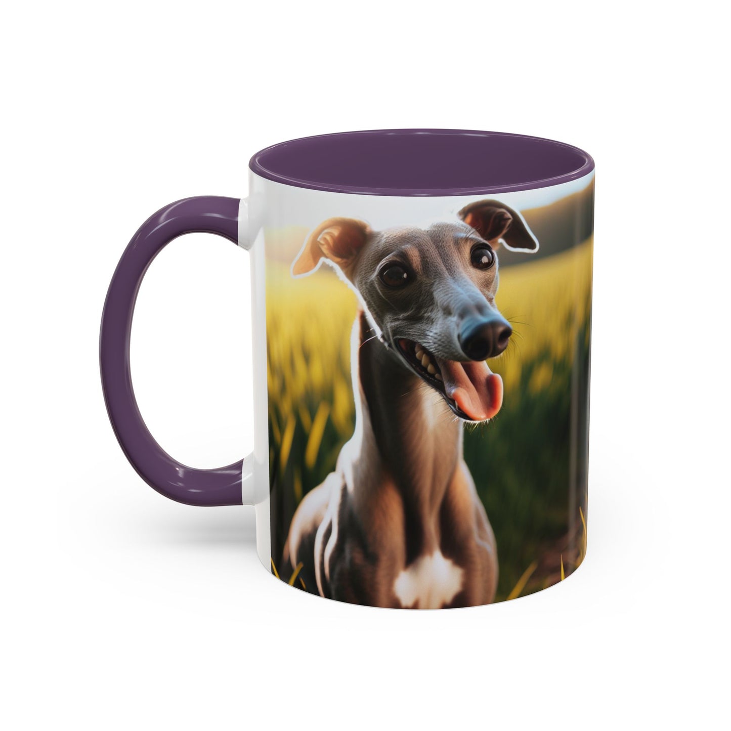 Greyhound Accent Coffee Mug - Perfect Gift for Dog Lovers