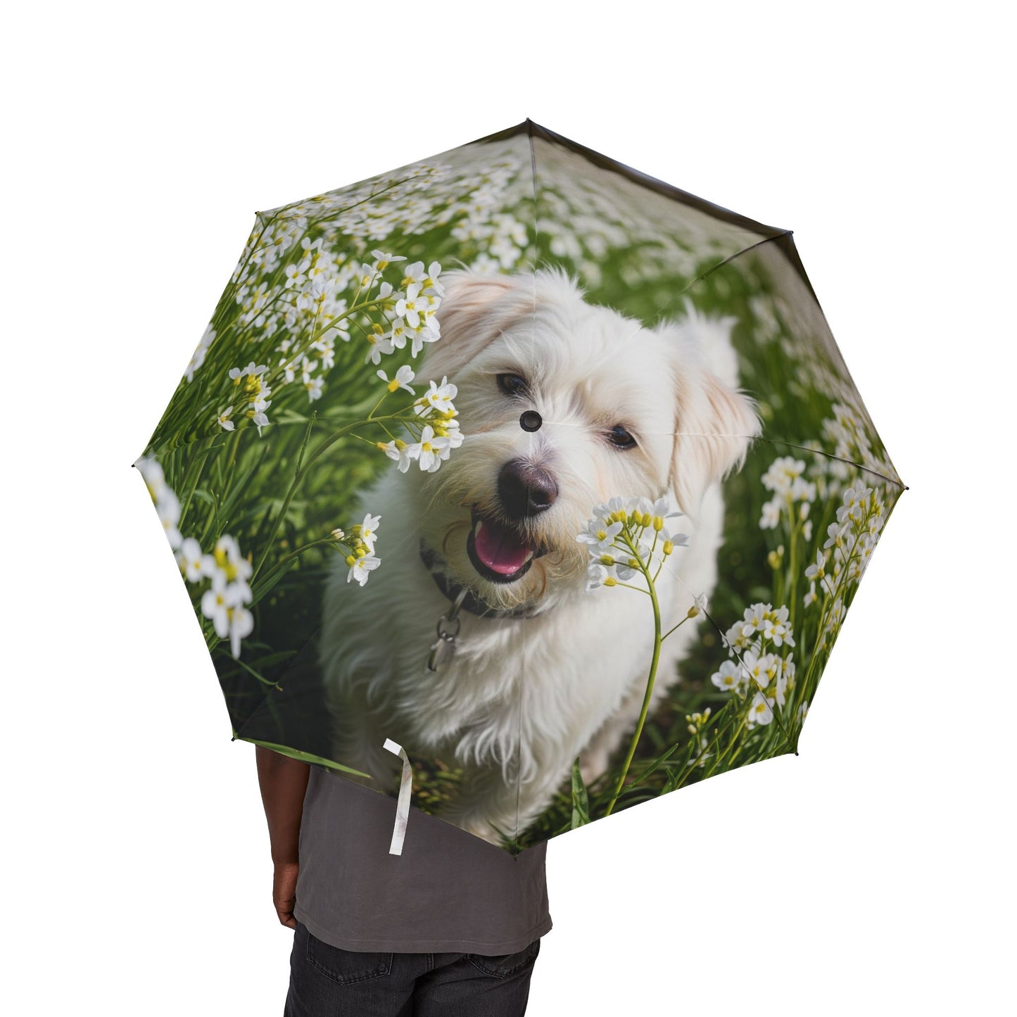 Kromfohrlander Semi-Automatic Foldable Umbrella