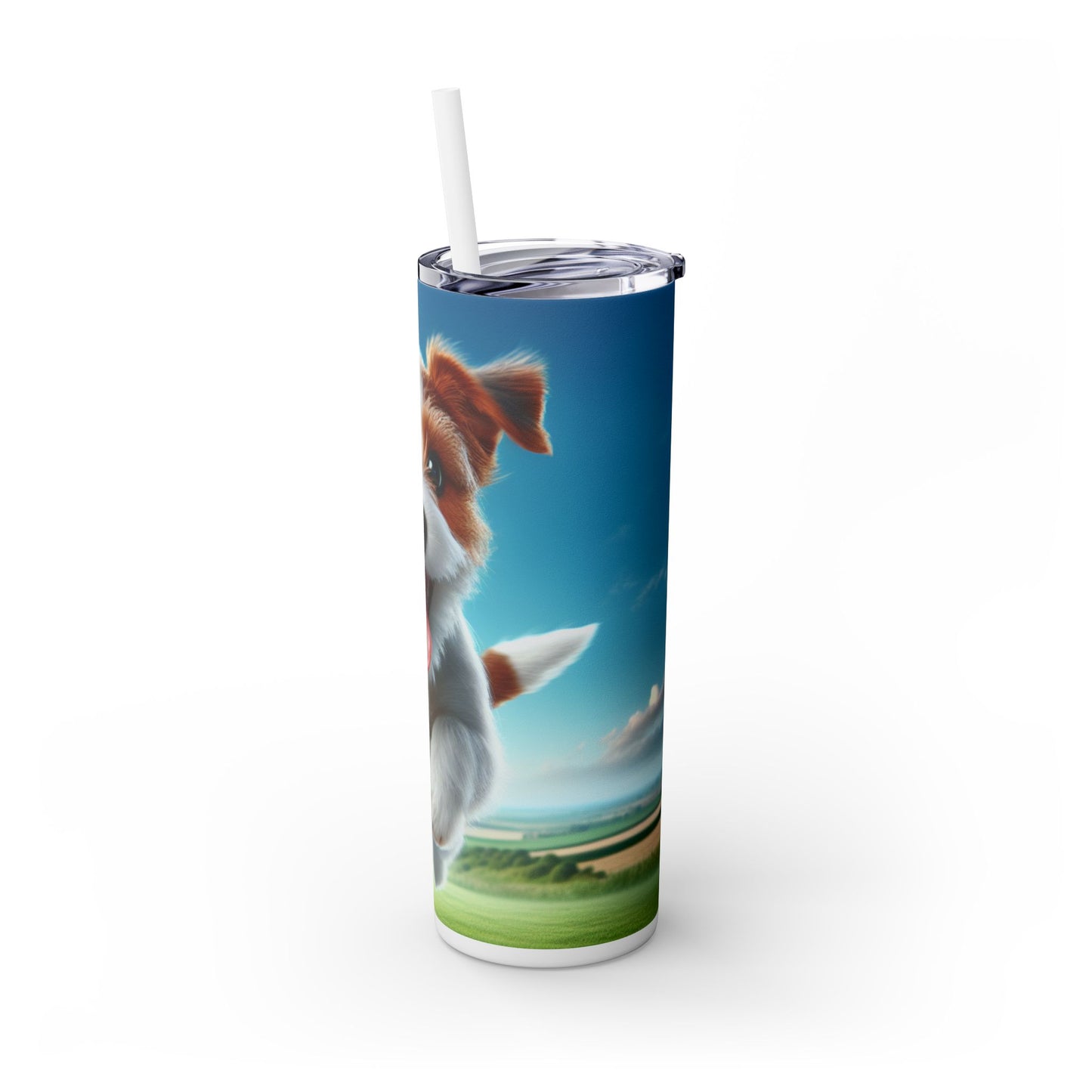 Russell Terrier Tumbler with Straw, 20oz
