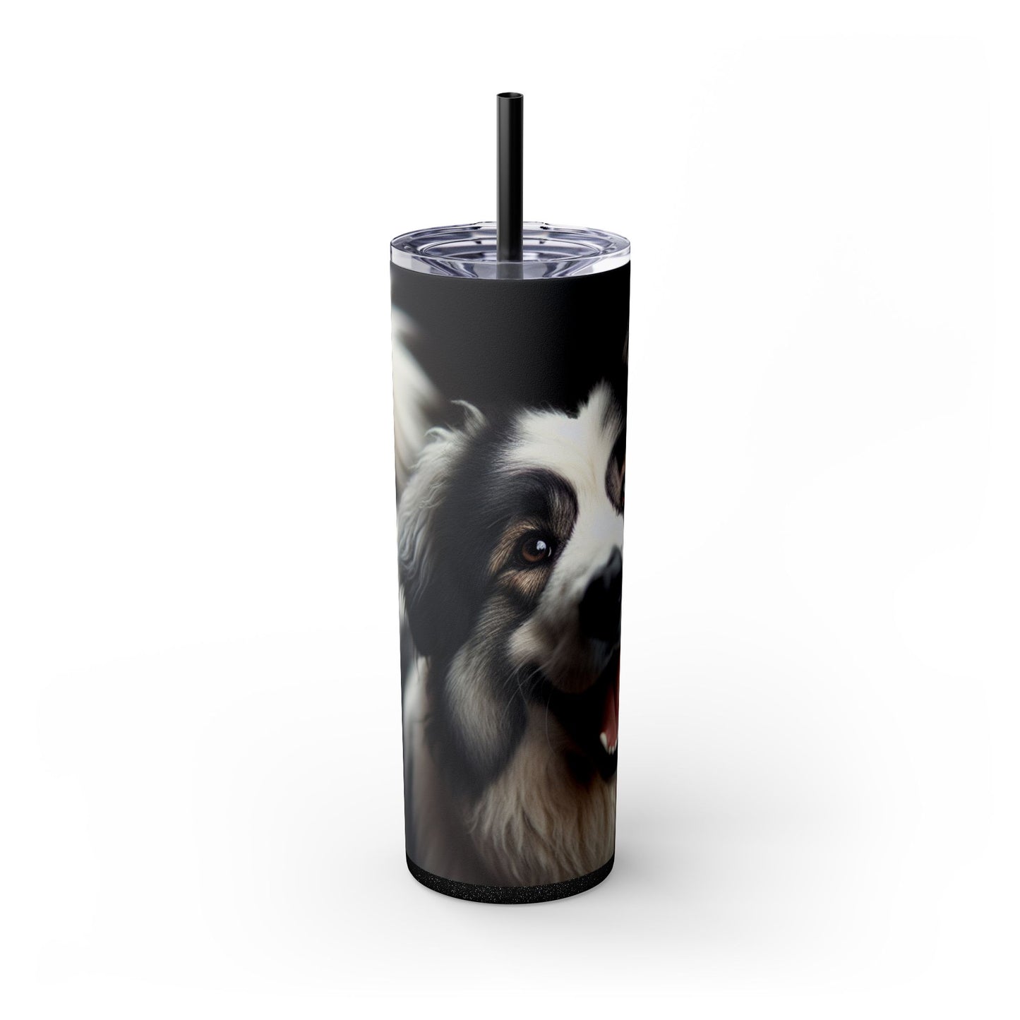 Romanian Mioritic Shepherd Dog Tumbler with Straw, 20oz