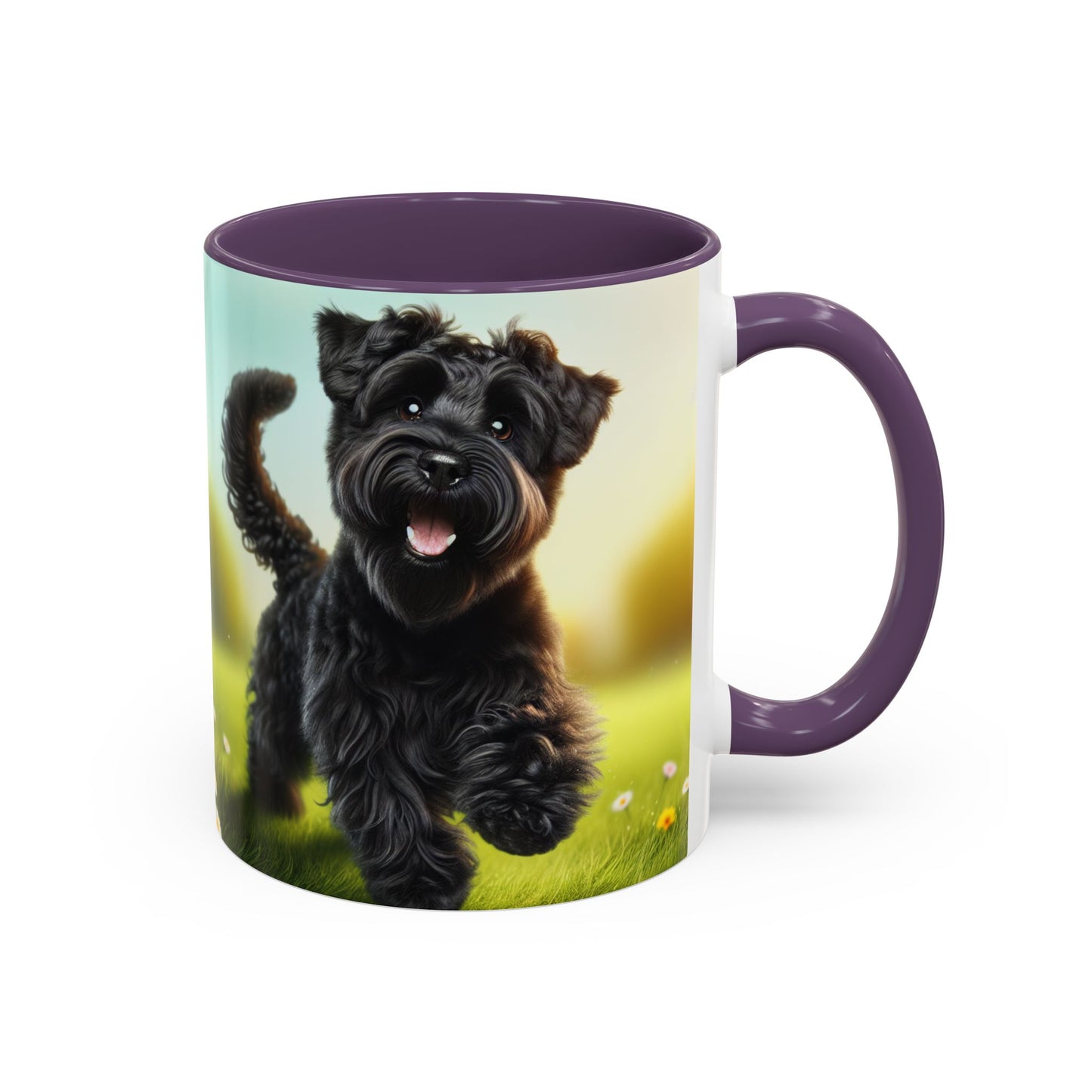 Russian Black Terrier Accent Coffee Mug - Perfect Gift for Dog Lovers