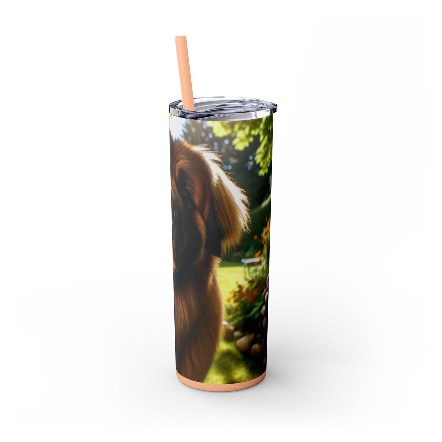 Leonberger Tumbler with Straw, 20oz