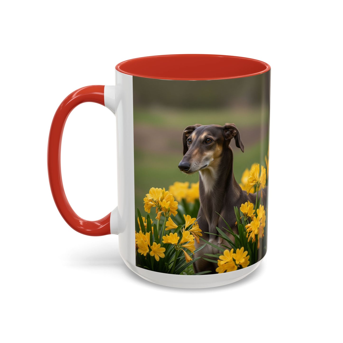 Sloughi Accent Coffee Mug - Perfect Gift for Dog Lovers