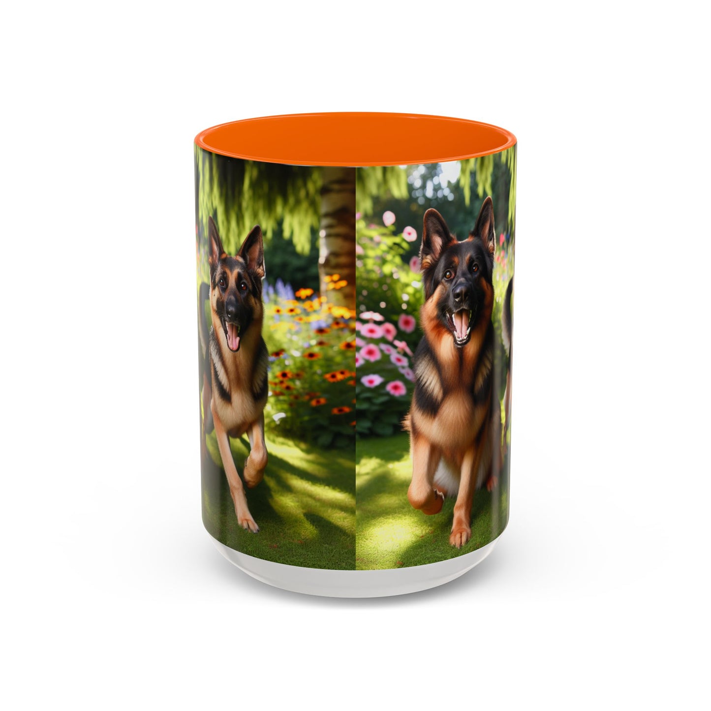 German Shepherd Accent Coffee Mug - Perfect Gift for Dog Lovers