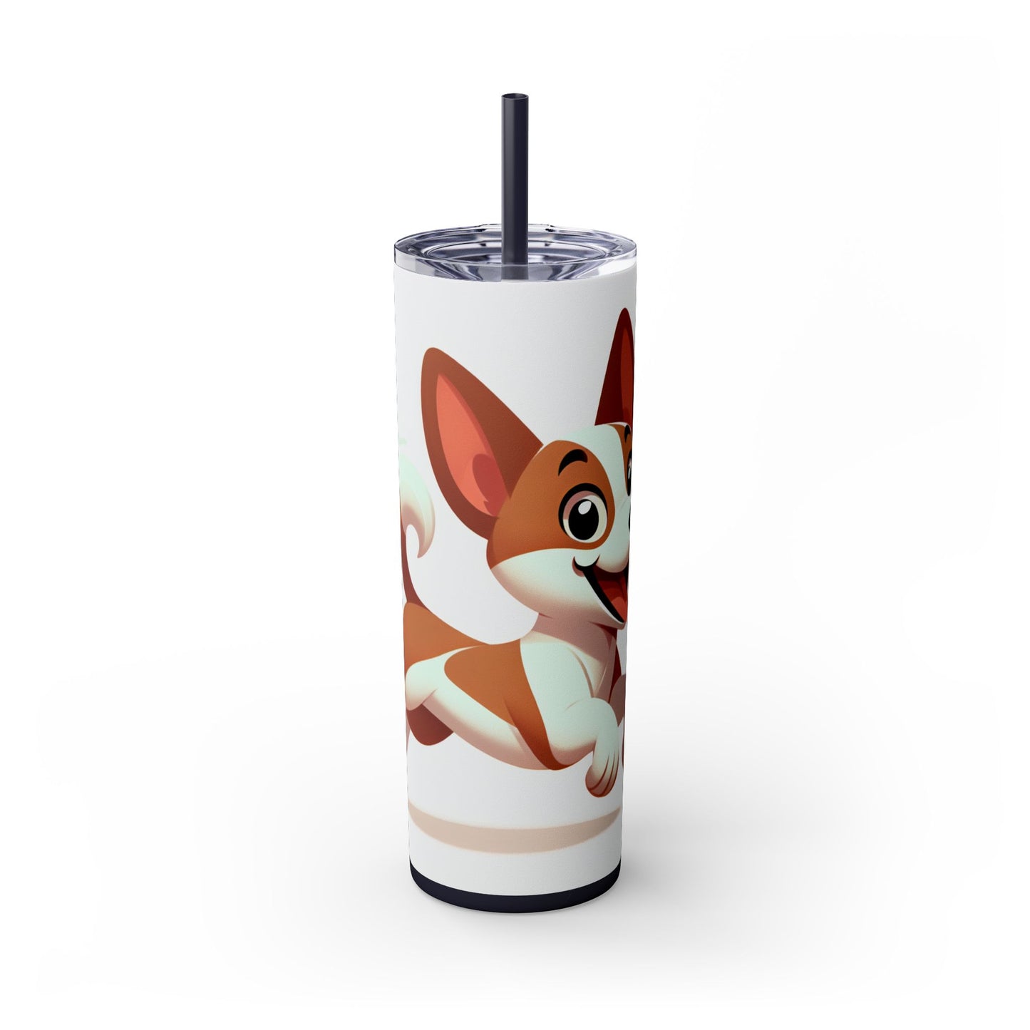 Basenji Tumbler with Straw, 20oz