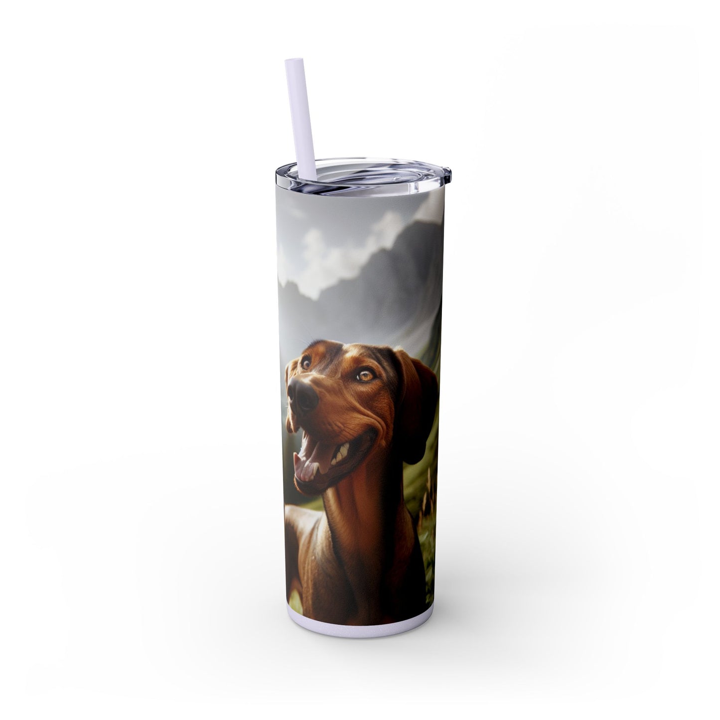 Bavarian Mountain Scent Hound Tumbler with Straw, 20oz