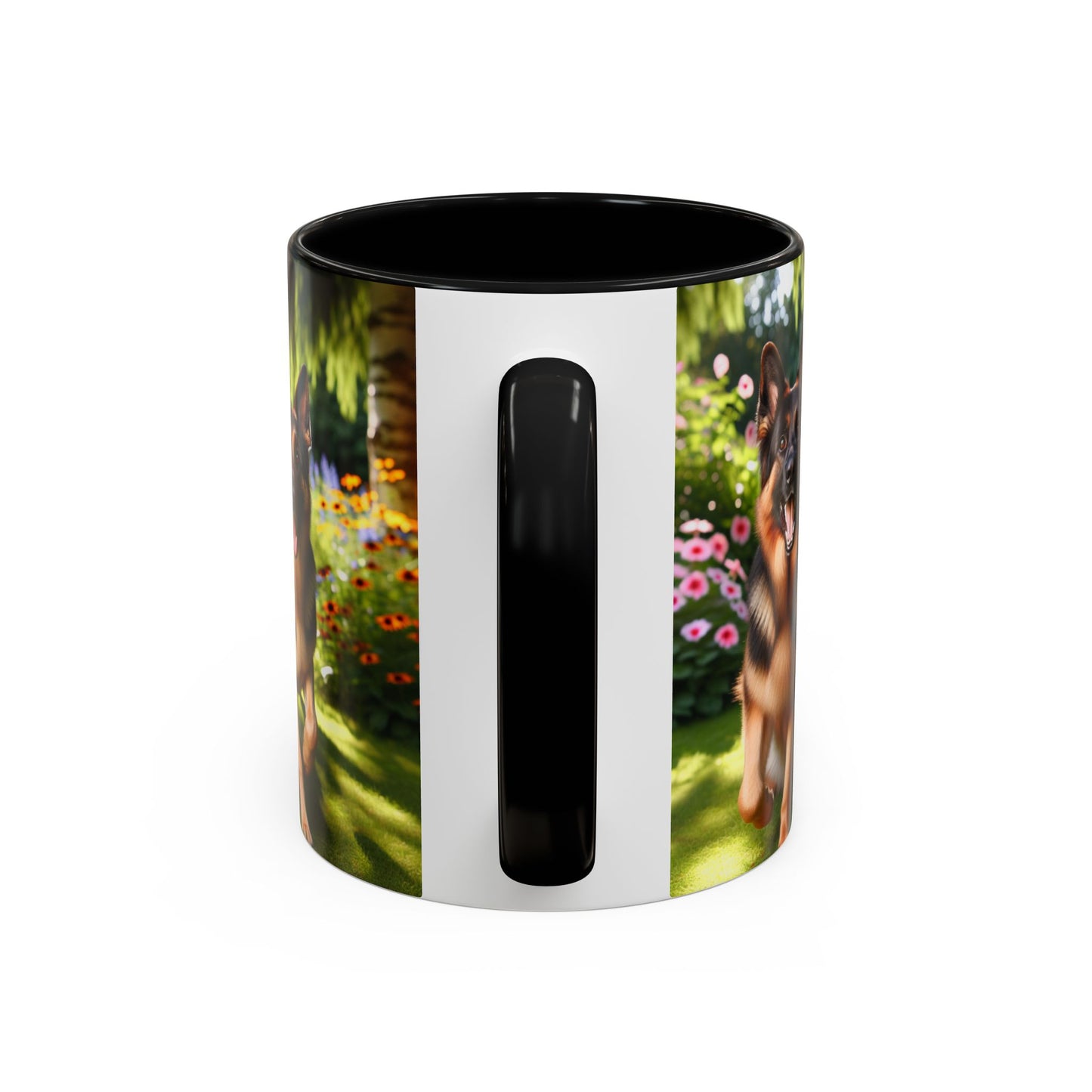 German Shepherd Accent Coffee Mug - Perfect Gift for Dog Lovers