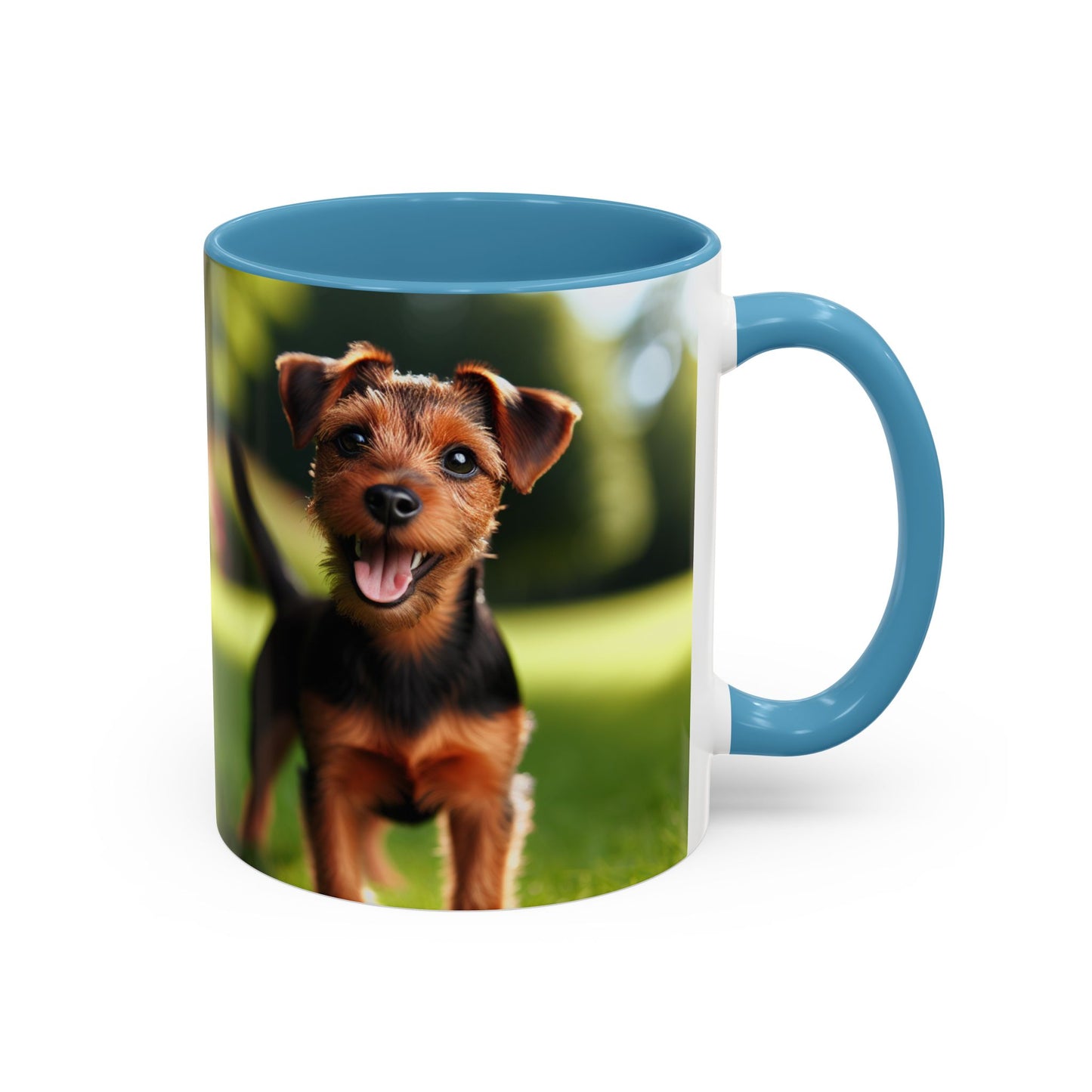 Deutscher Jagdterrier Accent Coffee Mug - Perfect Gift for Dog Lovers