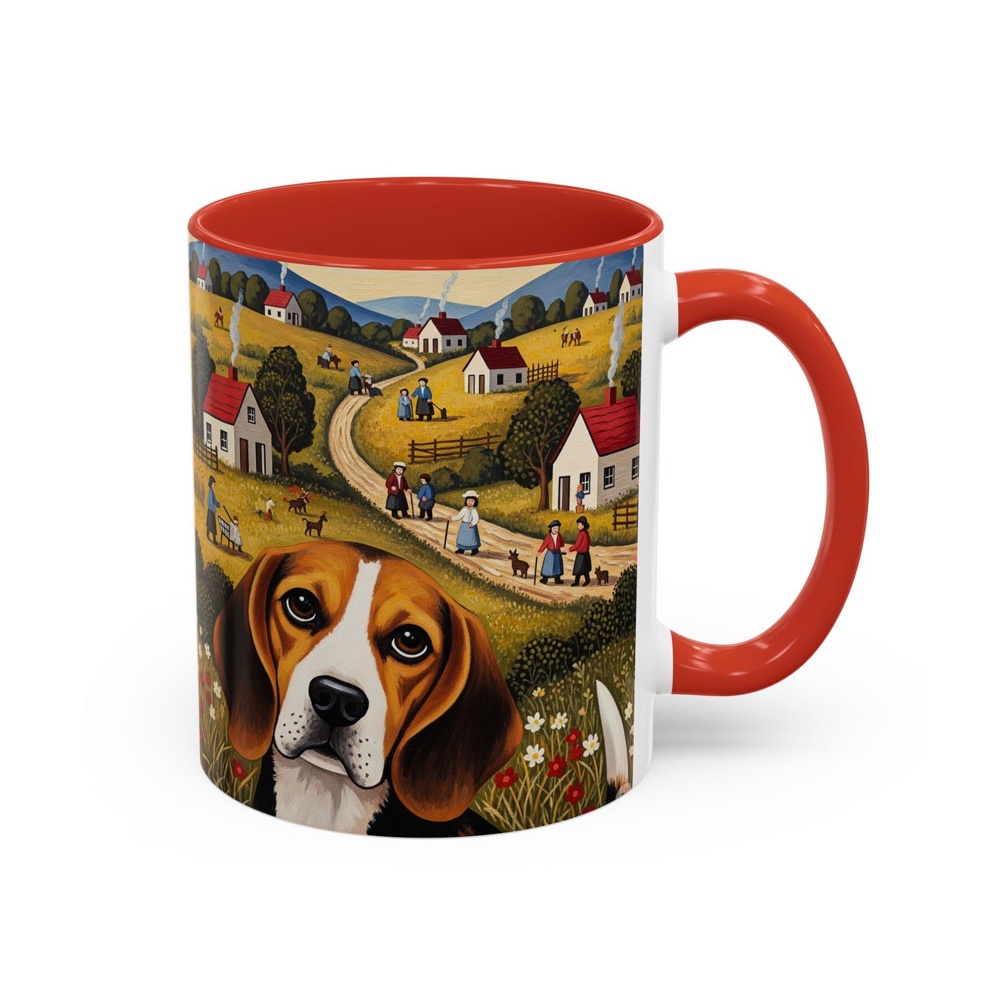 Beagle Accent Coffee Mug - Perfect Gift for Dog Lovers