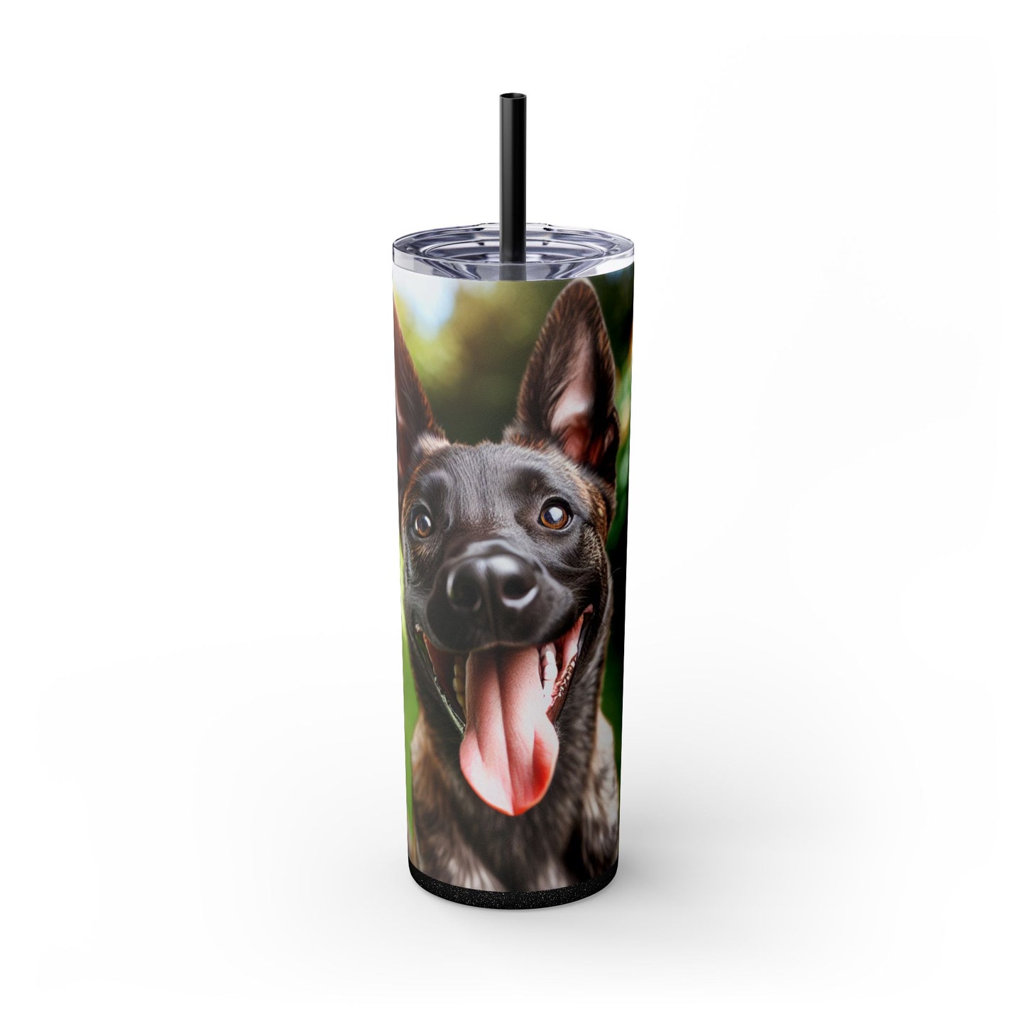 Dutch Shepherd Dog Tumbler with Straw, 20oz
