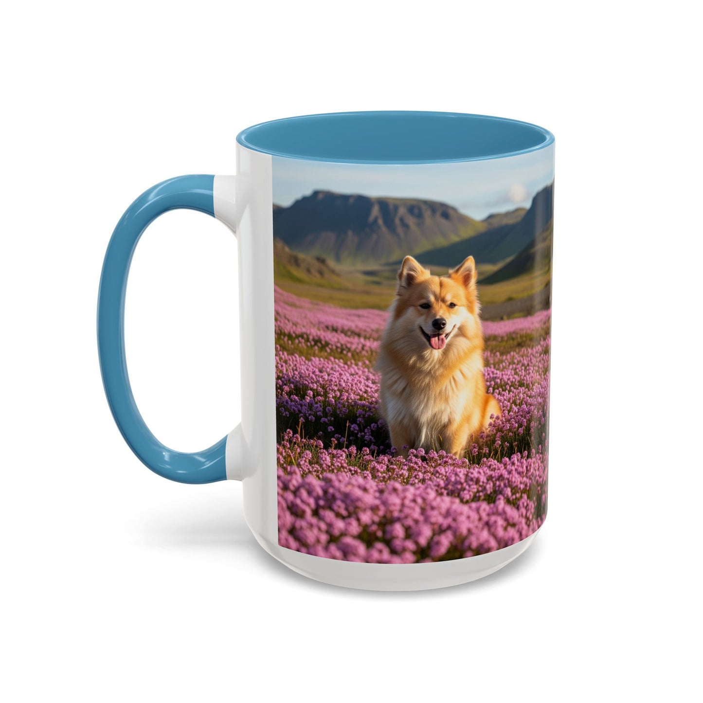 Icelandic Sheepdog Accent Coffee Mug - Perfect Gift for Dog Lovers