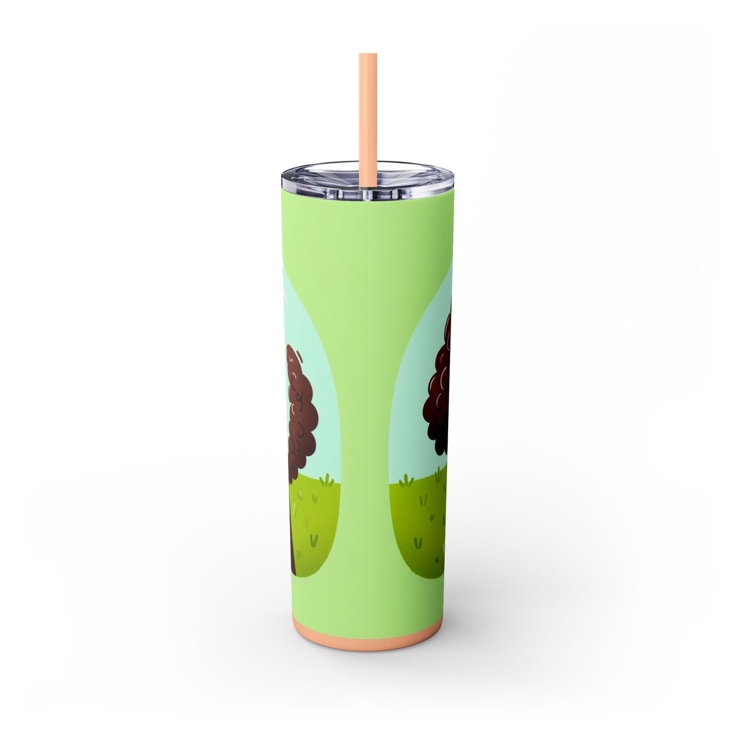Irish Water Spaniel Tumbler with Straw, 20oz