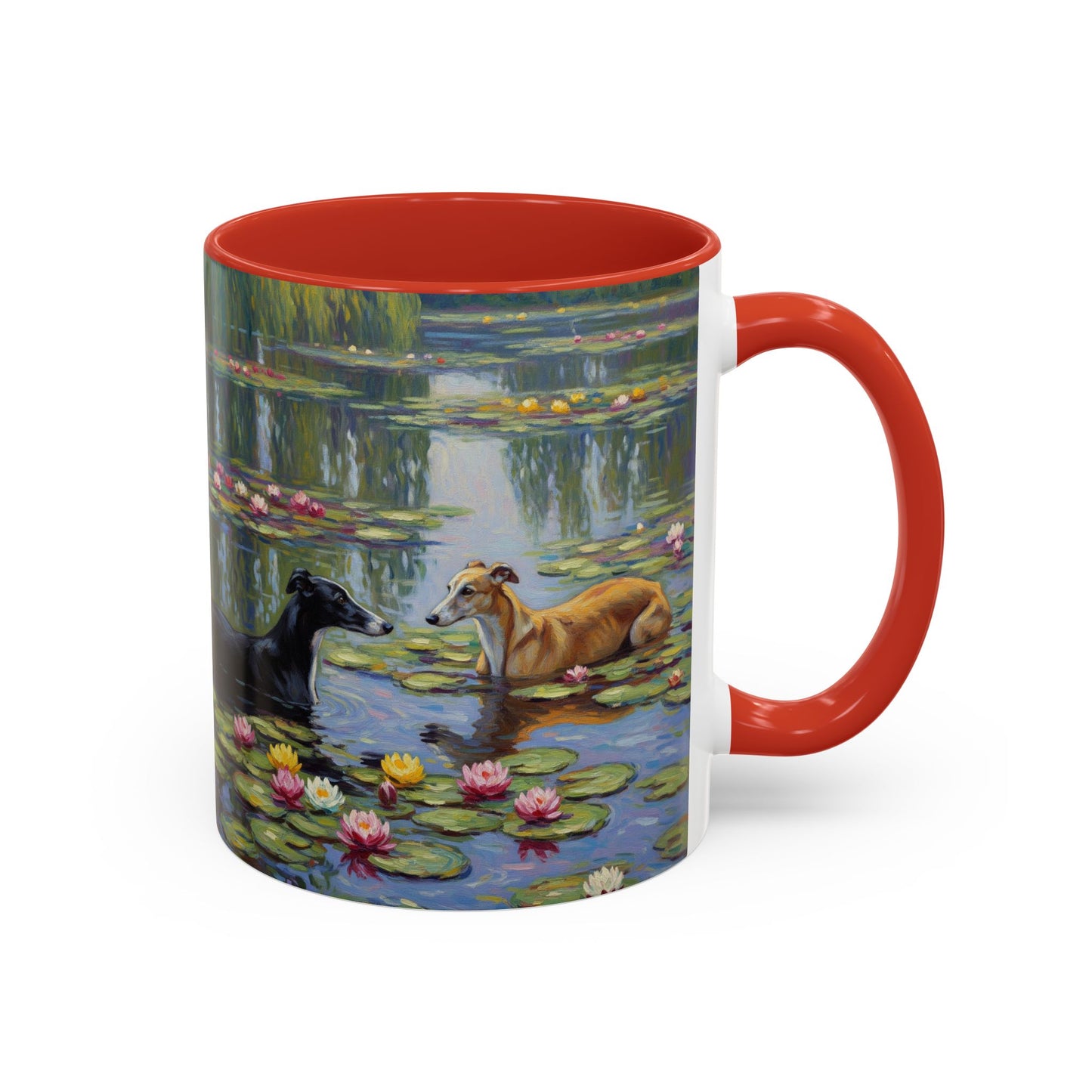 Greyhound Accent Coffee Mug - Perfect Gift for Dog Lovers
