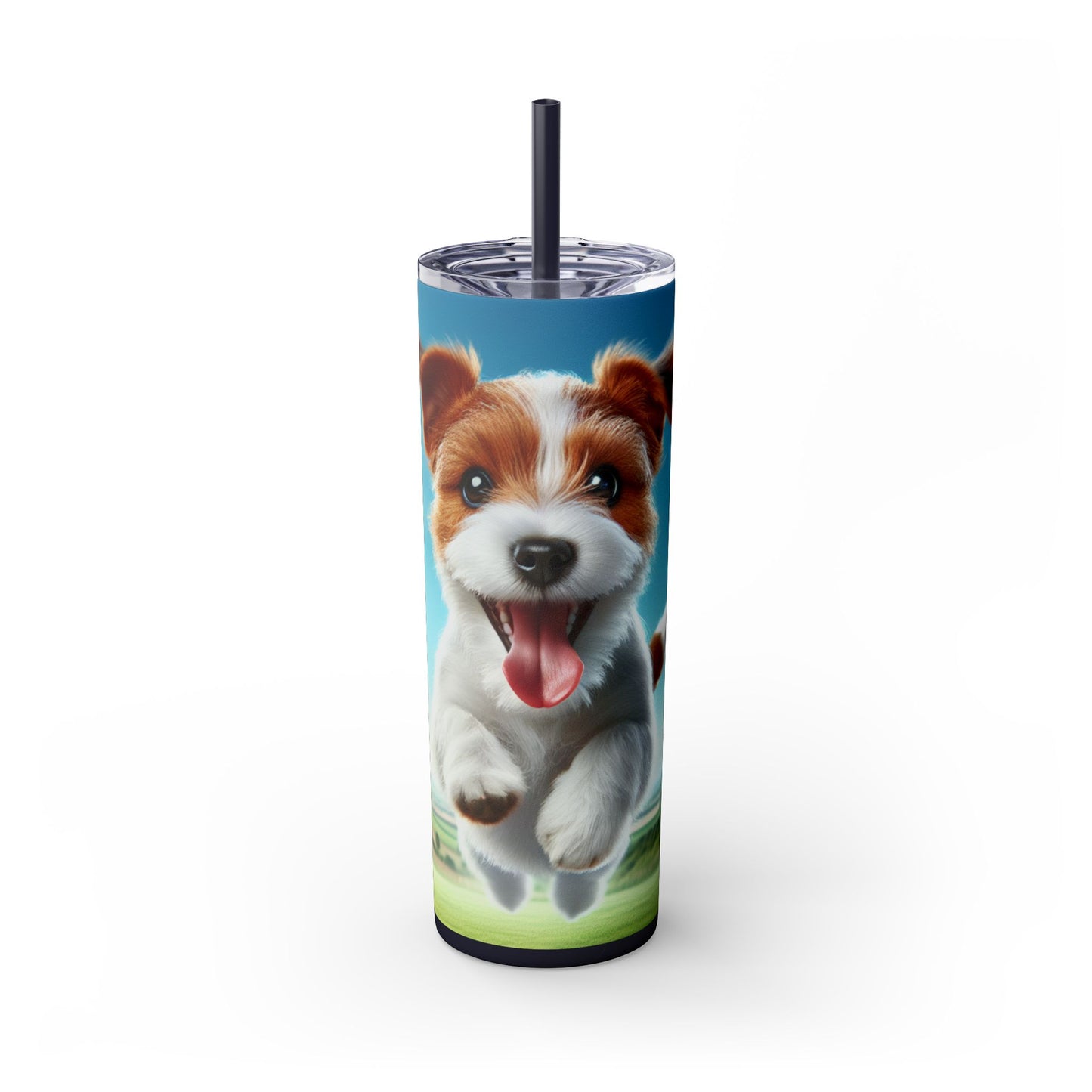 Russell Terrier Tumbler with Straw, 20oz