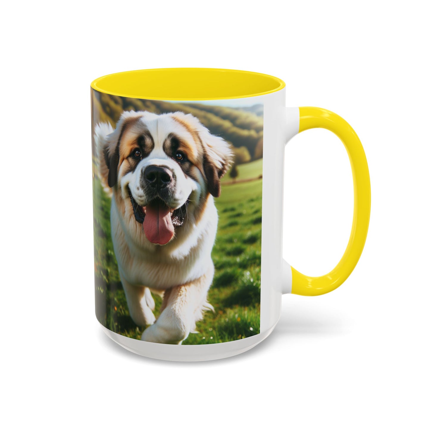 Pyrenean Mastiff Accent Coffee Mug - Perfect Gift for Dog Lovers
