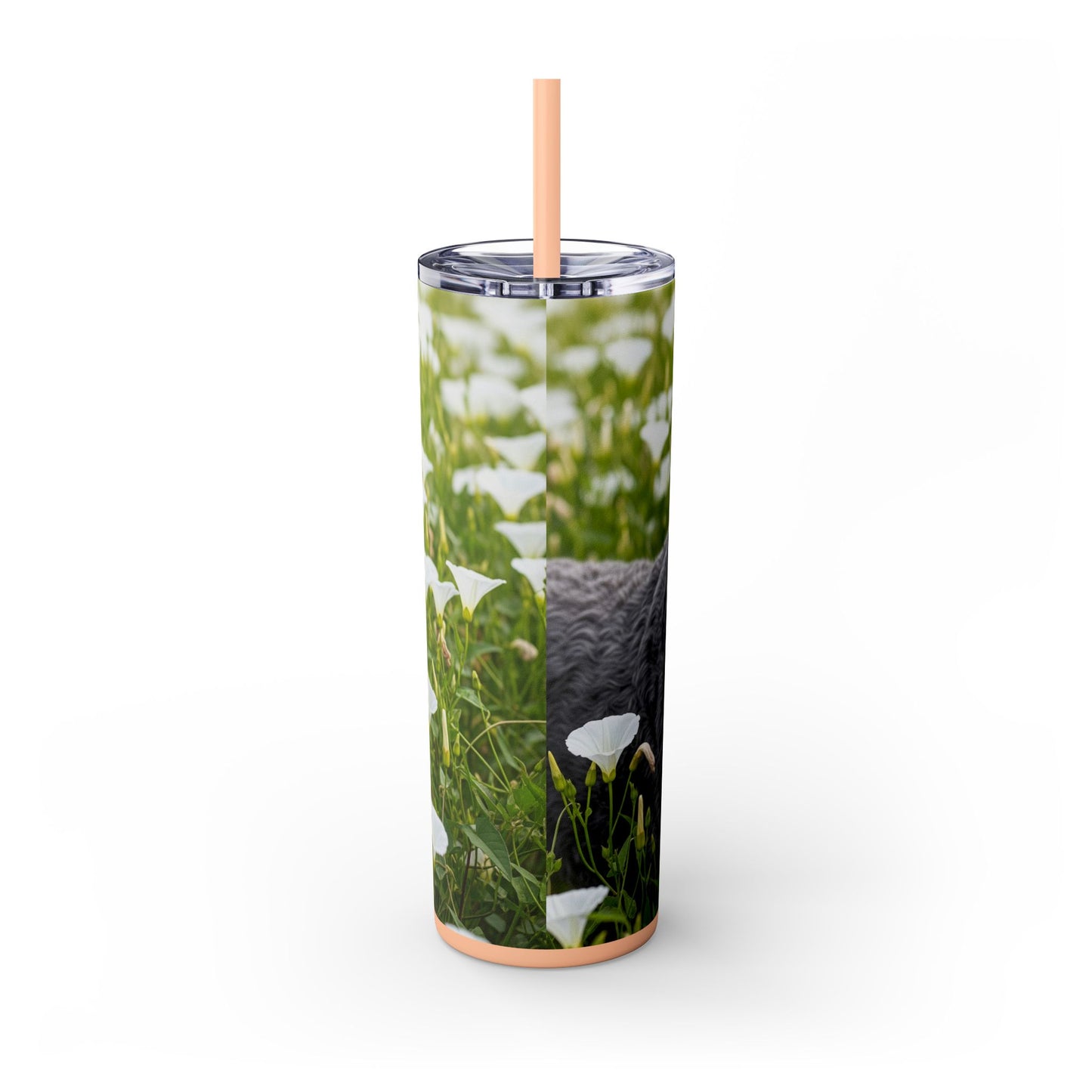 Kerry Blue Terrier Tumbler with Straw, 20oz