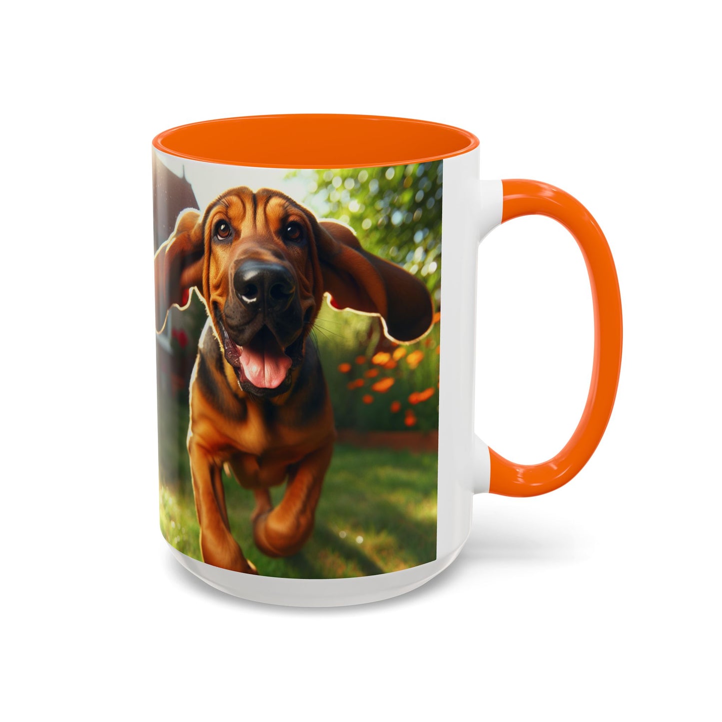 Bloodhound Accent Coffee Mug - Perfect Gift for Dog Lovers