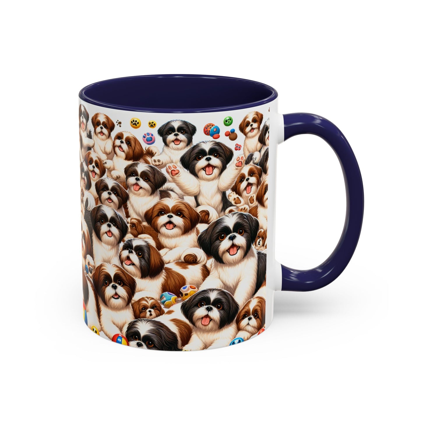 Shih Tzu Accent Coffee Mug - Perfect Gift for Dog Lovers