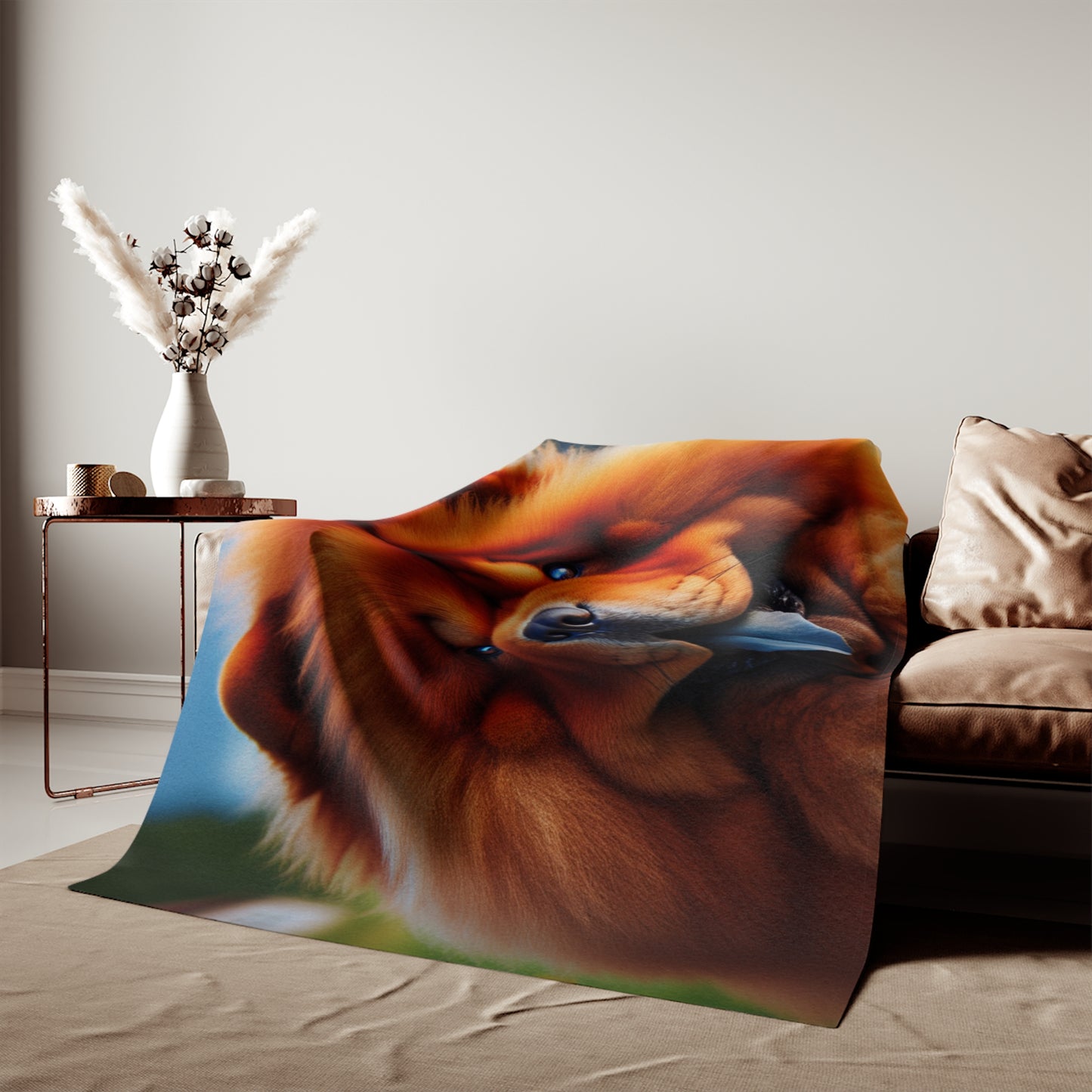 Chow Chow Sweatshirt Blanket