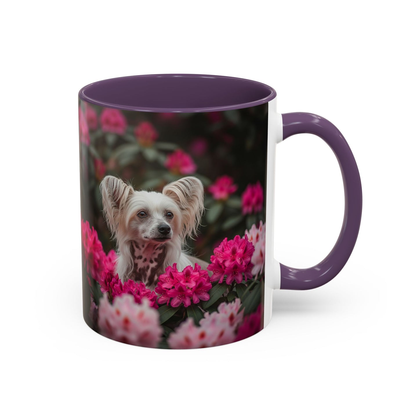 Chinese Crested Accent Coffee Mug - Perfect Gift for Dog Lovers