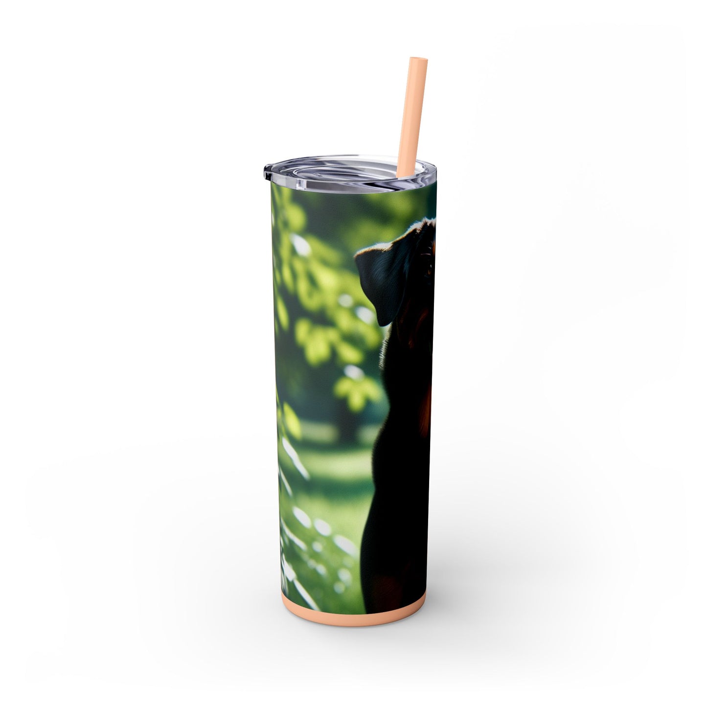 Beauceron Tumbler with Straw, 20oz