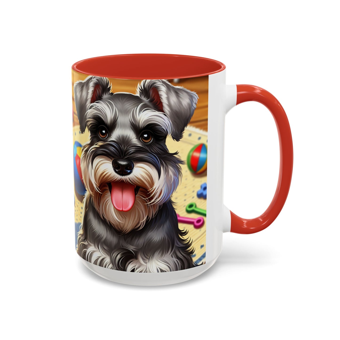 Miniature Schnauzer Accent Coffee Mug - Perfect Gift for Dog Lovers