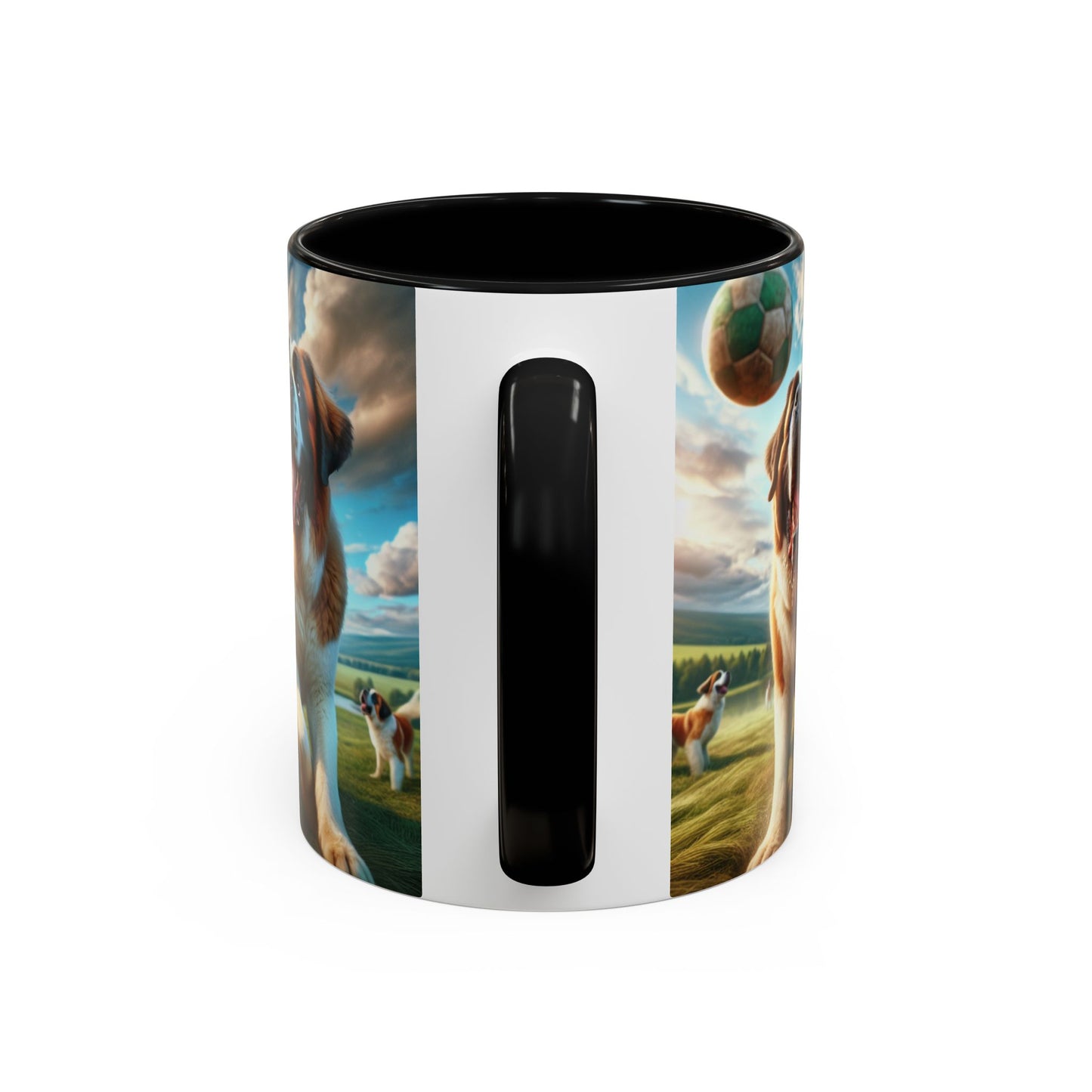 Saint Bernard Accent Coffee Mug - Perfect Gift for Dog Lovers