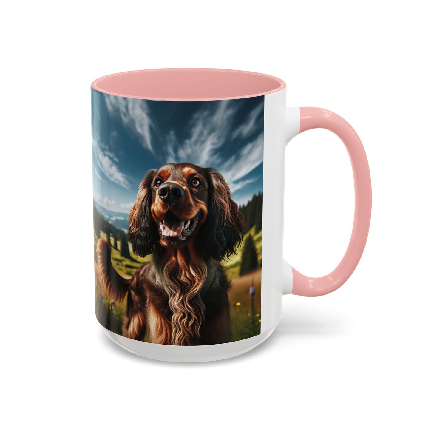 Deutscher Wachtelhund Accent Coffee Mug - Perfect Gift for Dog Lovers