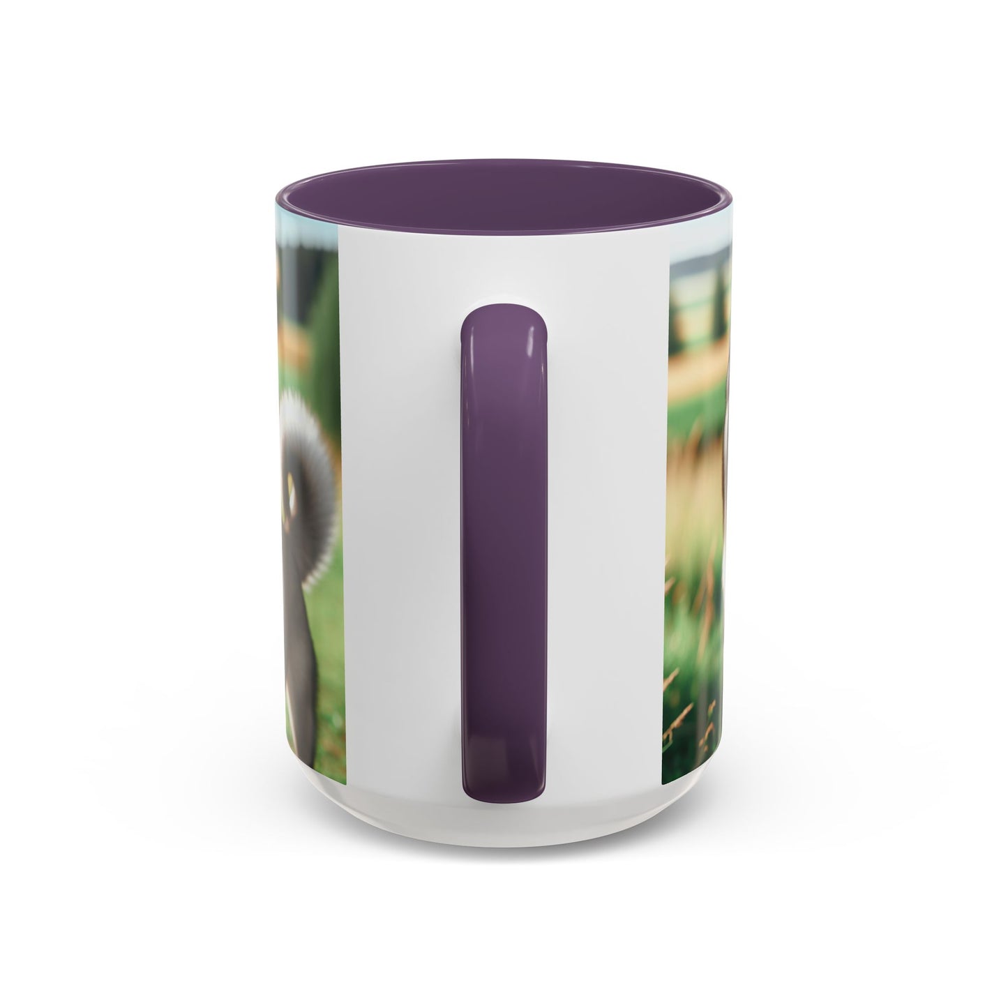 Norwegian Elkhound Accent Coffee Mug - Perfect Gift for Dog Lovers