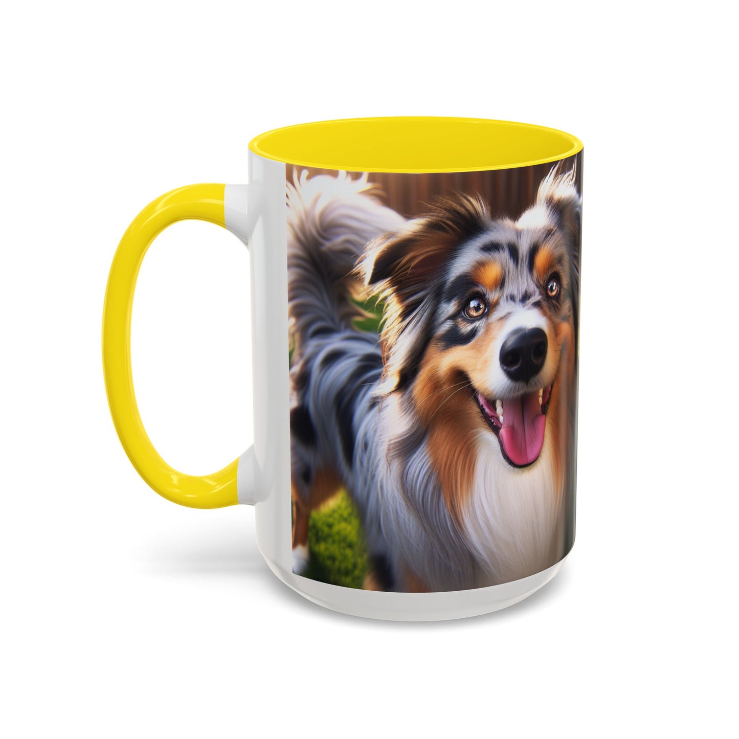 Australian Shepherd Accent Coffee Mug - Perfect Gift for Dog Lovers