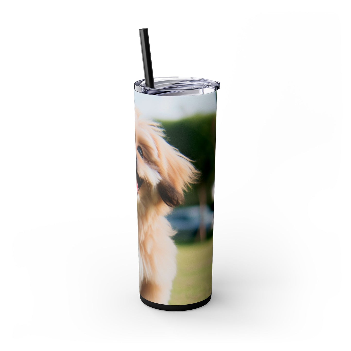 Pekapoo Tumbler with Straw, 20oz