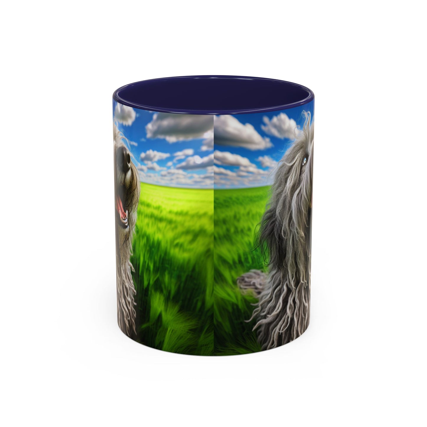 Bergamasco Shepherd Dog Accent Coffee Mug - Perfect Gift for Dog Lovers