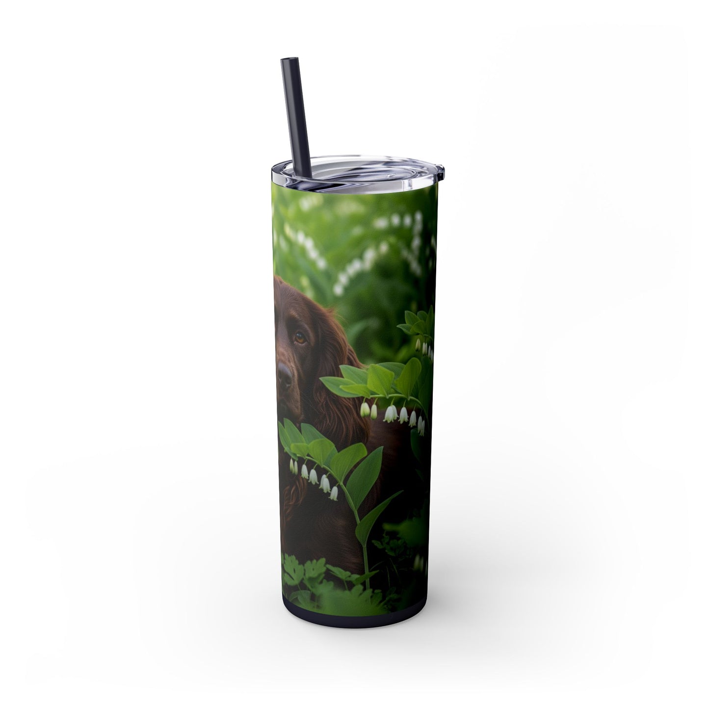 Field Spaniel Tumbler with Straw, 20oz