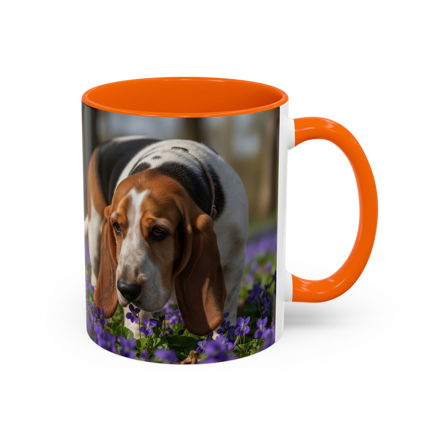 Grand Basset Griffon Vendeen Accent Coffee Mug - Perfect Gift for Dog Lovers