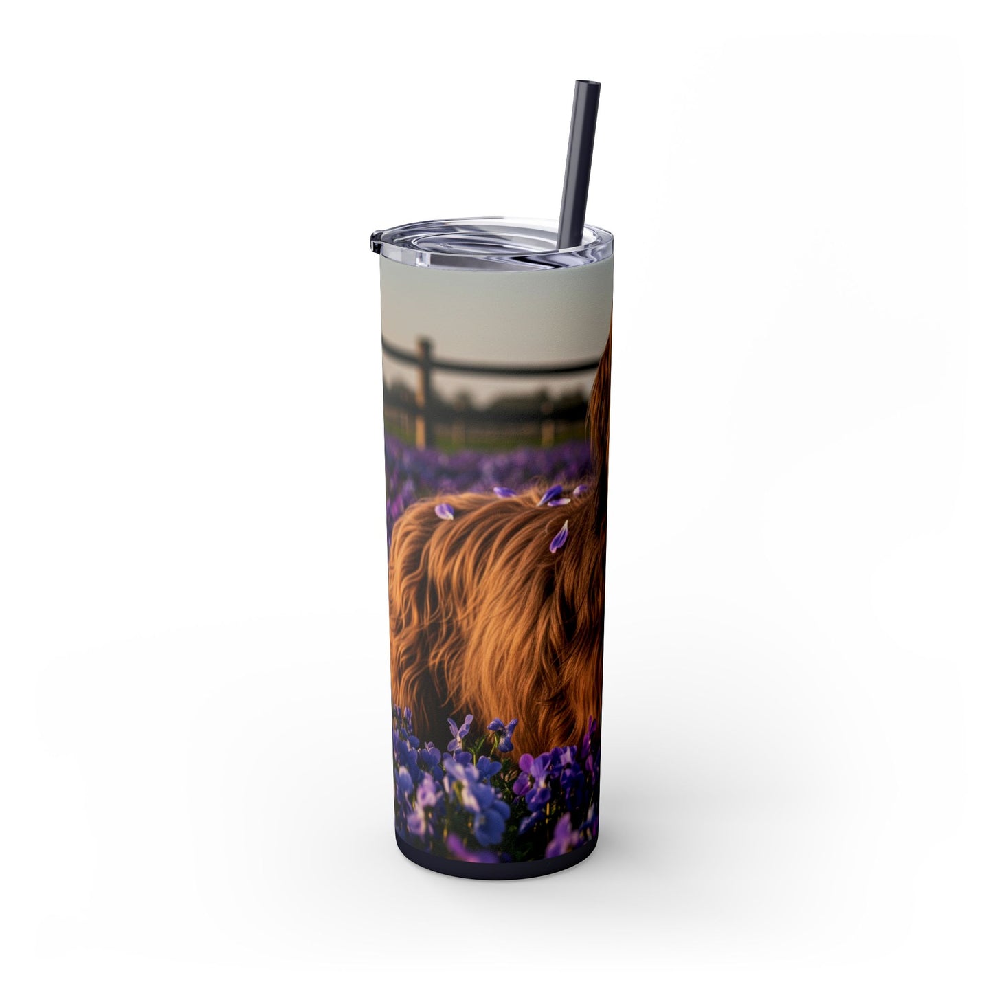 Briard Tumbler with Straw, 20oz