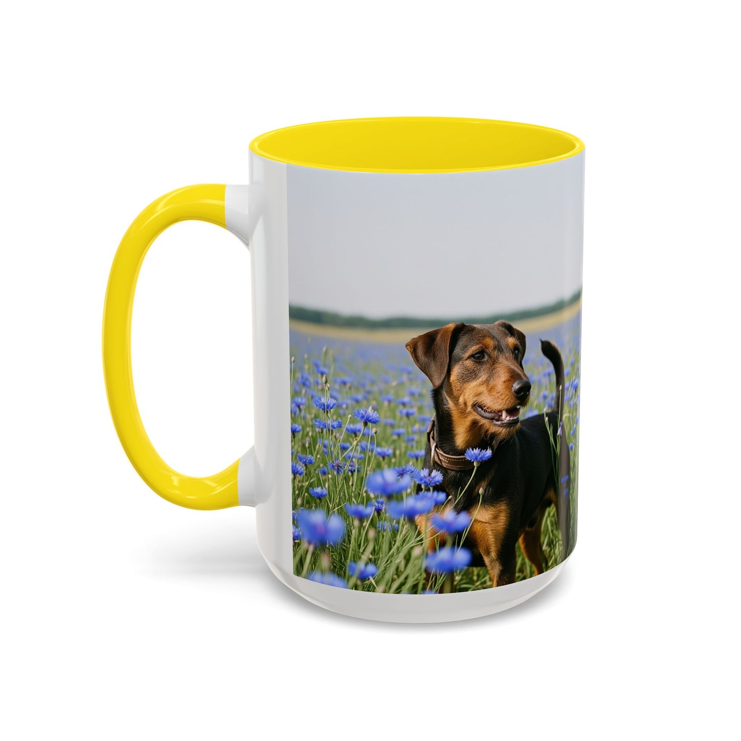 Deutscher Jagdterrier Accent Coffee Mug - Perfect Gift for Dog Lovers