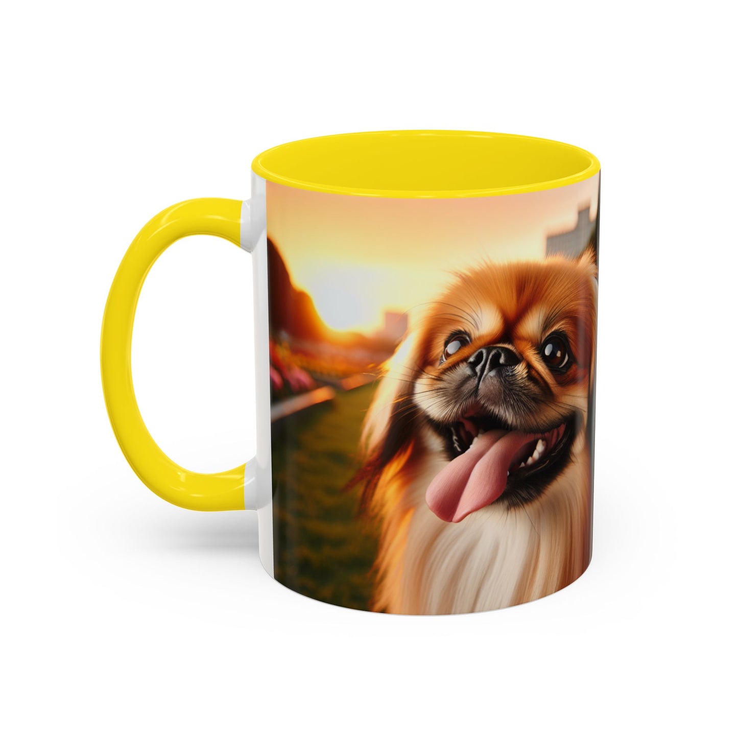 Pekingese Accent Coffee Mug - Perfect Gift for Dog Lovers