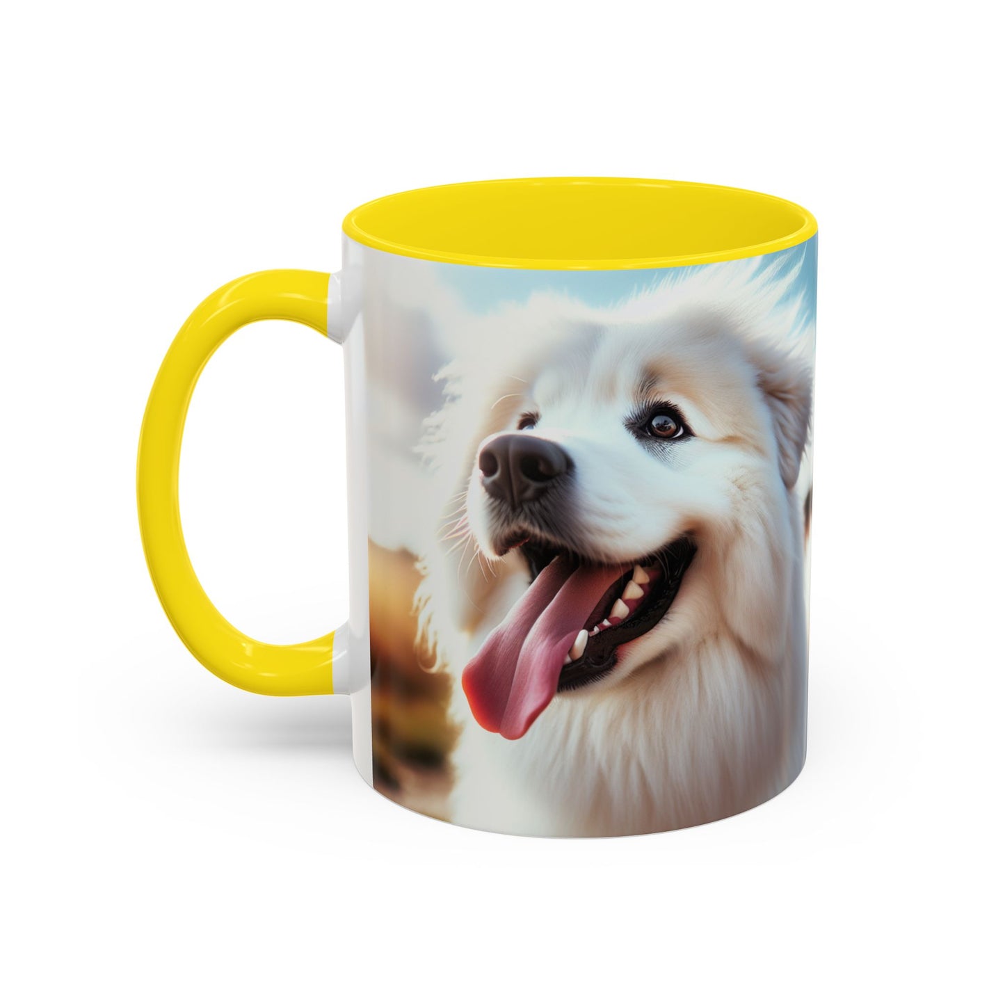 Pyrenean Mountain Dog Accent Coffee Mug - Perfect Gift for Dog Lovers